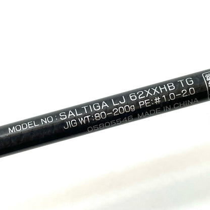 【釣り/つり/釣具/ロッド】Daiwa | ダイワ 22ソルティガ LJ 62XXHB TG 【尾張小牧店】