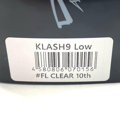 【フィッシング/釣り/釣具/ルアー】DRT | ディビジョンレーベルタックルズ KLASH9 Low クラッシュ9 Low FL CLEAR 10th【尾張小牧店】