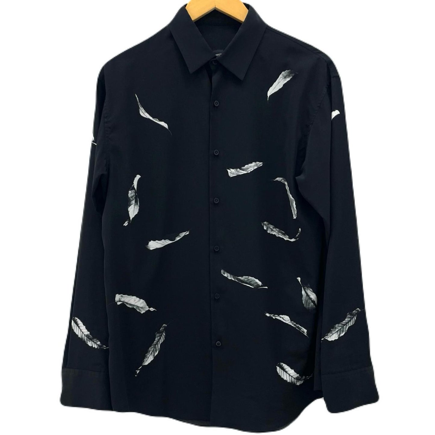 LAD MUSICIAN | ラッドミュージシャン STANDARD SHIRT 長袖シャツ 2219-125 ブラック サイズ：46【尾張小牧店】
