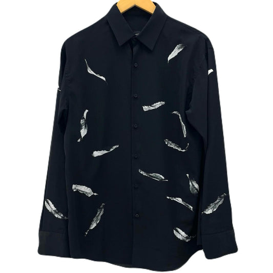 LAD MUSICIAN | ラッドミュージシャン STANDARD SHIRT 長袖シャツ 2219-125 ブラック サイズ：46【尾張小牧店】