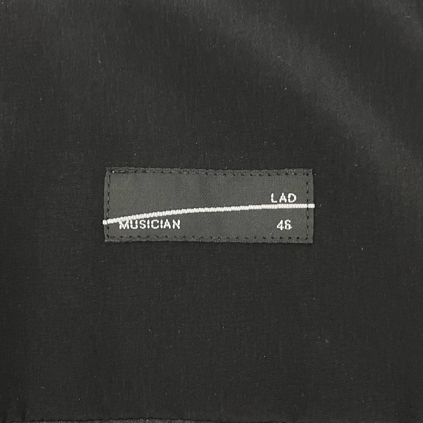 LAD MUSICIAN | ラッドミュージシャン STANDARD SHIRT 長袖シャツ 2219-125 ブラック サイズ：46【尾張小牧店】