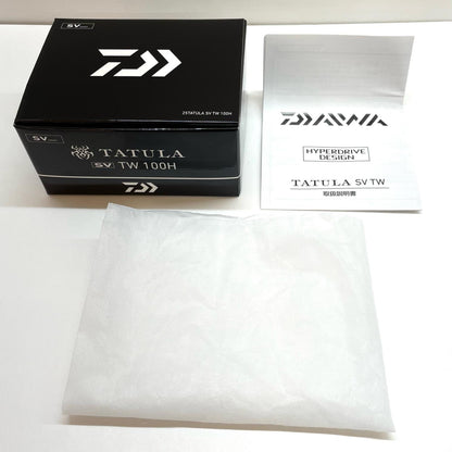 【フィッシング/釣り/釣具/リール】 【ベイトリール/右ハンドル】Daiwa | ダイワ 25タトゥーラSVTW 100H【尾張小牧店】