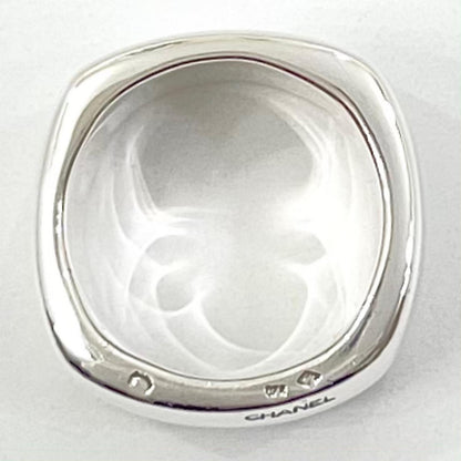【中古】CHANEL | シャネル スクエア リング・指輪 シルバー【尾張小牧店】