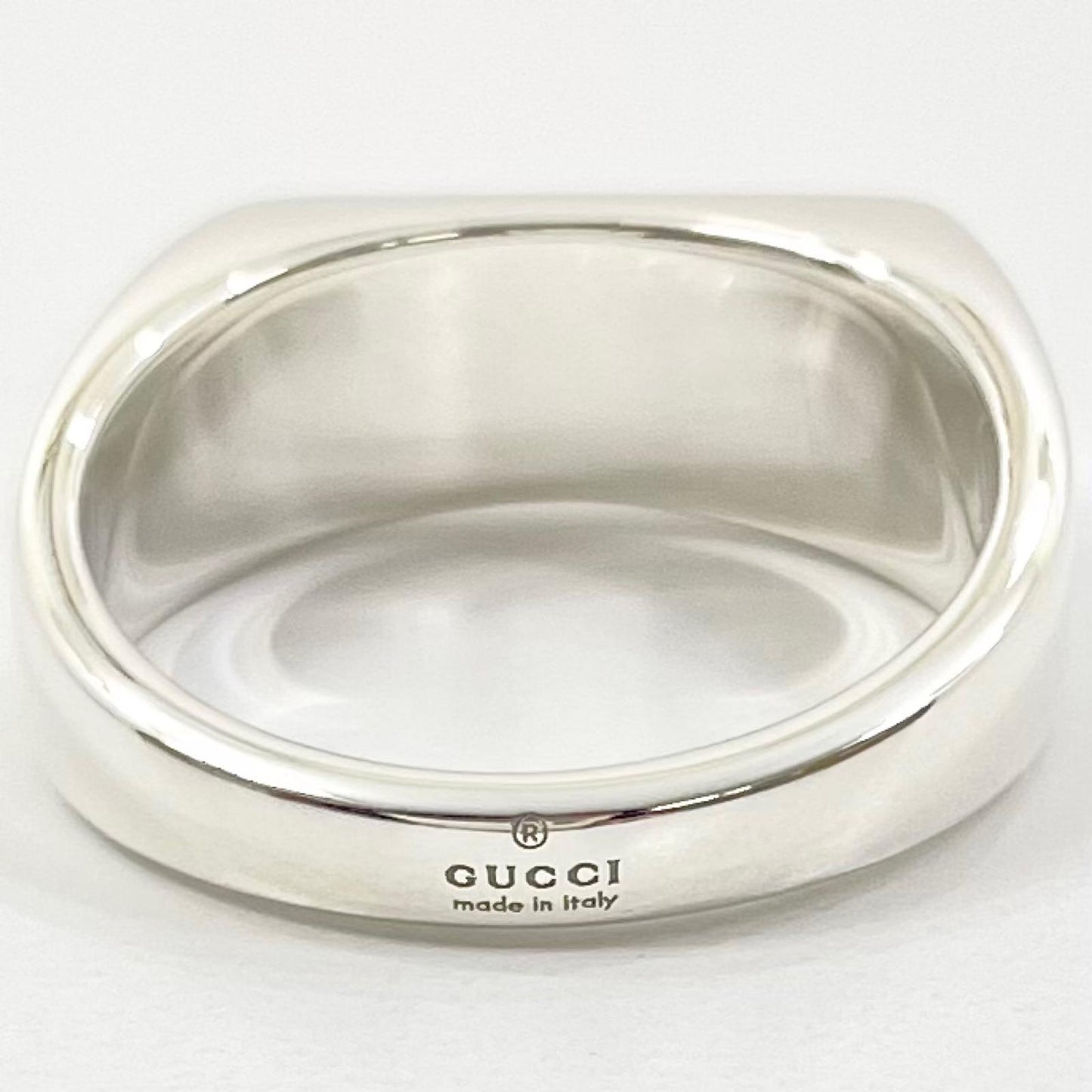 【中古】GUCCI | グッチ ダイアゴナル リング・指輪 774038 シルバー【尾張小牧店】