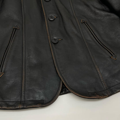 AVIREX | アヴィレックス COWHIDE CARCOAT VINTAGE FINISH AVIREX 50th レザー ブラウン サイズ：M【尾張小牧店】