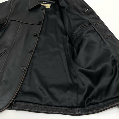 AVIREX | アヴィレックス COWHIDE CARCOAT VINTAGE FINISH AVIREX 50th レザー ブラウン サイズ：M【尾張小牧店】