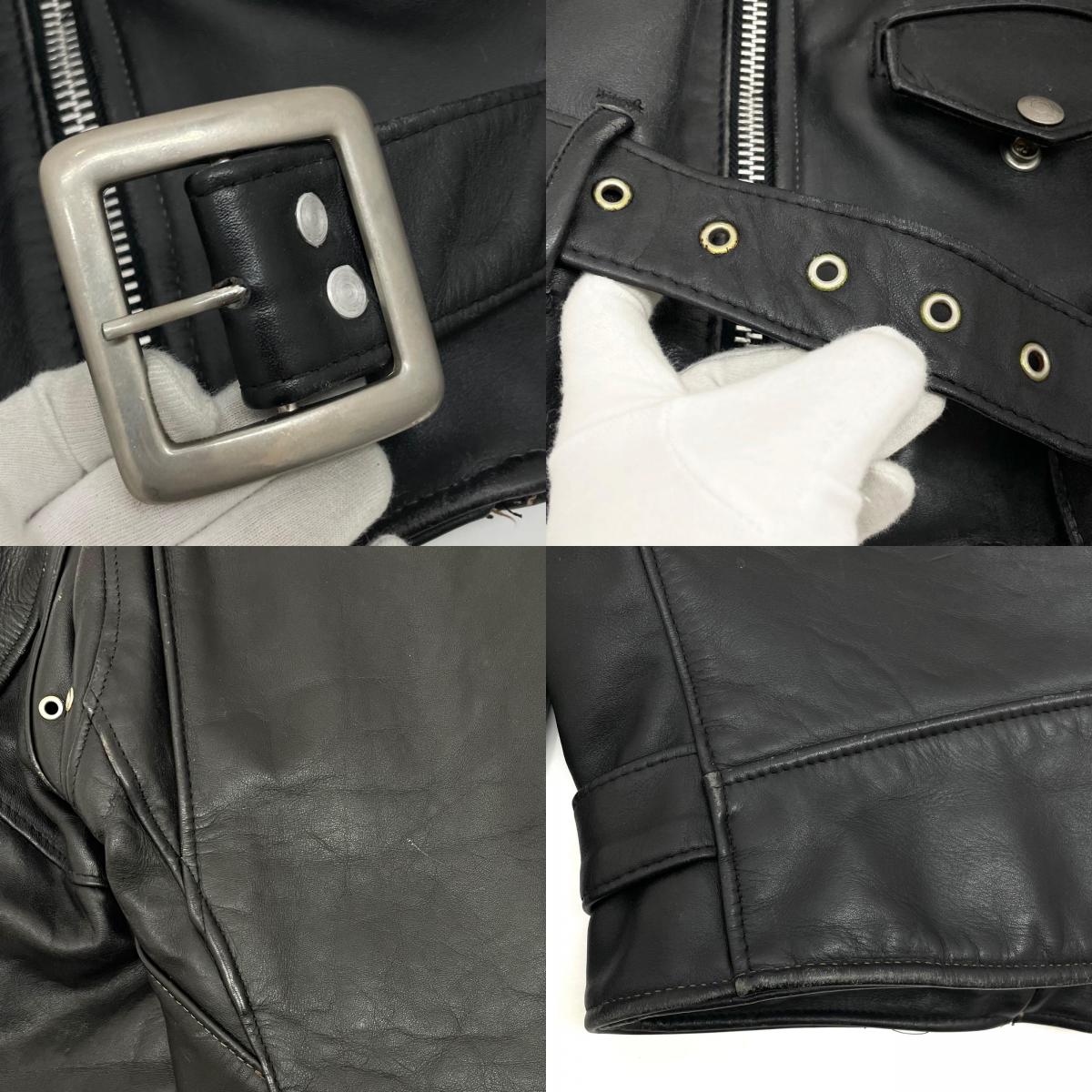【中古】schott | ショット 618 80~90s　ライダースジャケット ブラック サイズ：36【尾張小牧店】