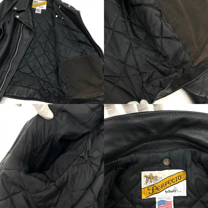 【中古】schott | ショット 618 80~90s　ライダースジャケット ブラック サイズ：36【尾張小牧店】