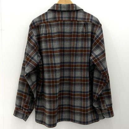 PENDLETON | ペンドルトン 長袖シャツ ブラウン×グレー×ネイビー サイズ：XL【尾張小牧店】