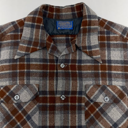 PENDLETON | ペンドルトン 長袖シャツ ブラウン×グレー×ネイビー サイズ：XL【尾張小牧店】