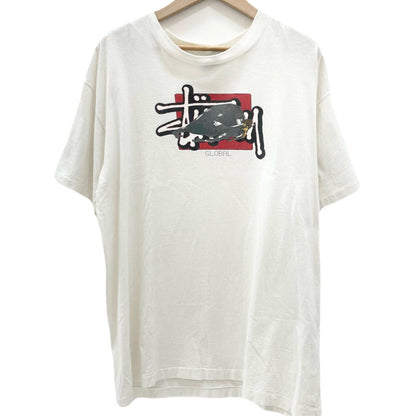 【中古】STUSSY | ステューシー　紺タグ 半袖Ｔシャツ ホワイト サイズ：XL【尾張小牧店】