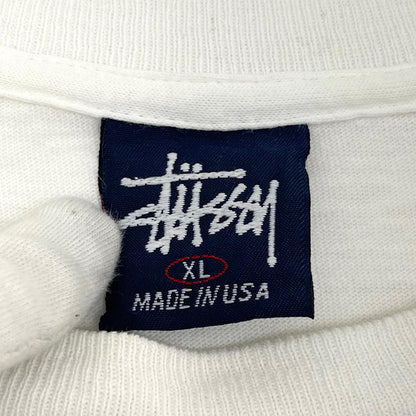 【中古】STUSSY | ステューシー　紺タグ 半袖Ｔシャツ ホワイト サイズ：XL【尾張小牧店】