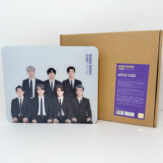 BTS BANG BANGCON ACRYLIC CLOK