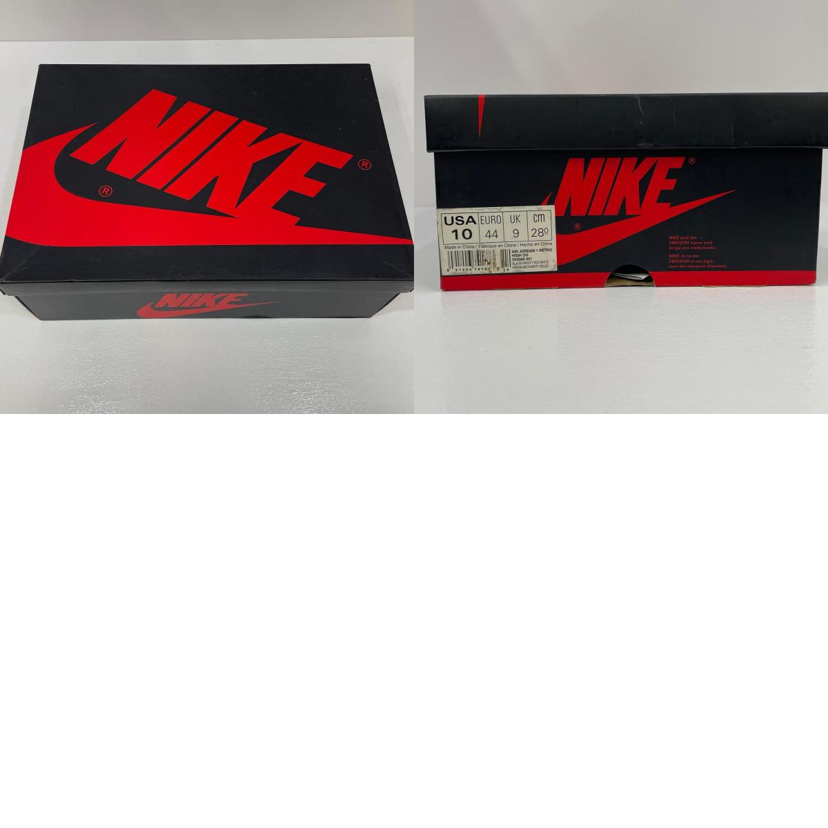 NIKE | ナイキ Air Jordan 1 Retro High OG スニーカー 28.0cm 555088-001 レッド