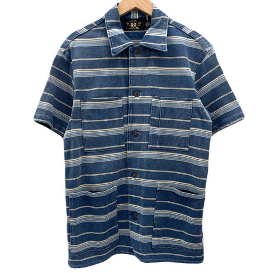 RRL(RALPH LAUREN) | ダブルアールエルラルフローレン 半袖シャツ ブルー×ホワイト サイズ：XS【尾張小牧店】