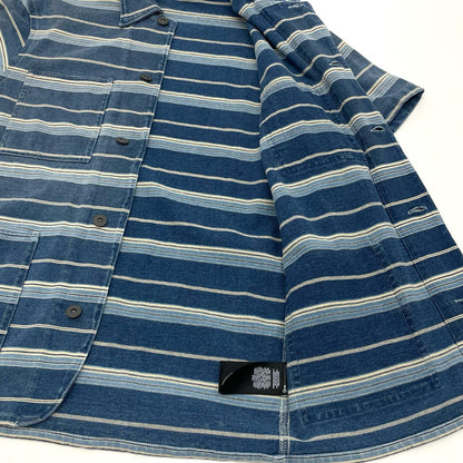RRL(RALPH LAUREN) | ダブルアールエルラルフローレン 半袖シャツ ブルー×ホワイト サイズ：XS【尾張小牧店】
