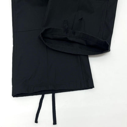 【中古】Sacai×WTAPS | サカイ×ダブルタップス　25SS Cotton Back Satin Pants 01 コットンバック サテンパンツ 25-03695M ブラック サイズ：1【尾張小牧店】