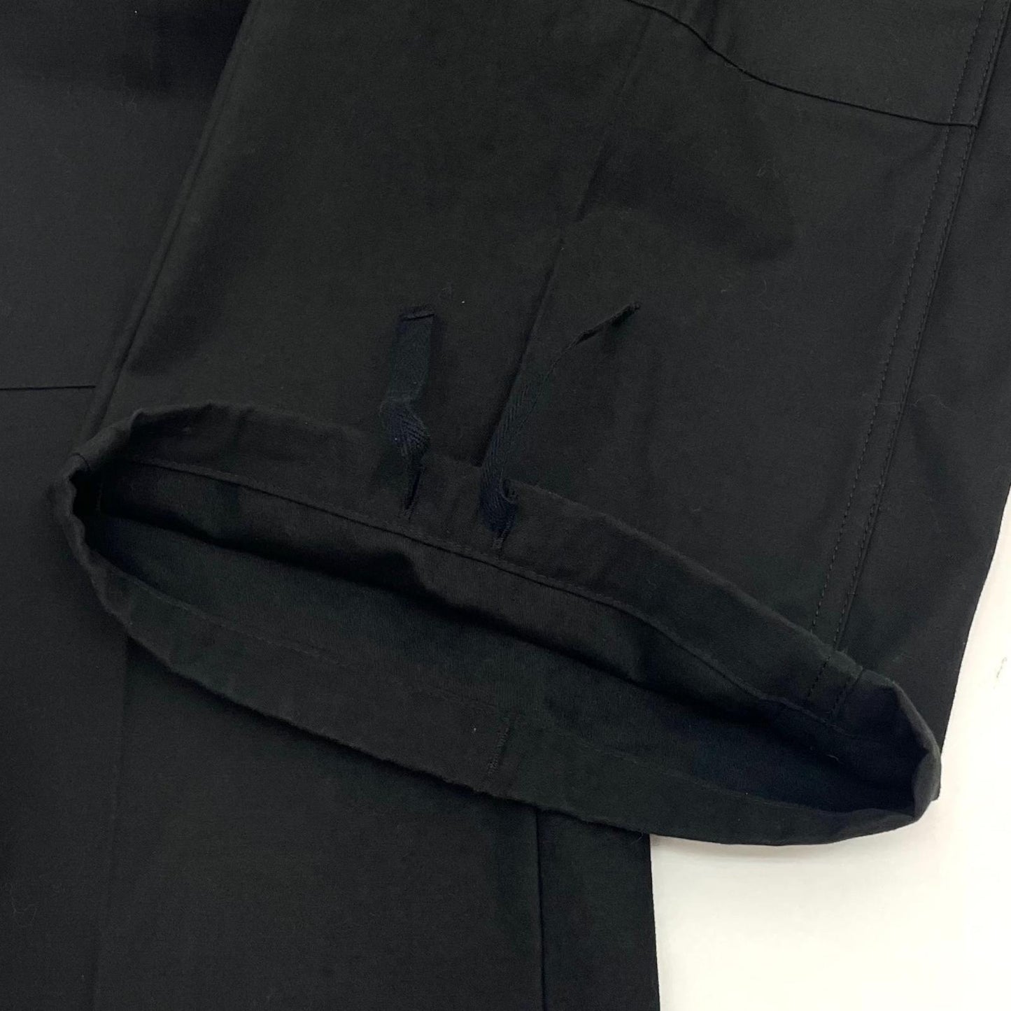 【中古】Sacai×WTAPS | サカイ×ダブルタップス　25SS Cotton Back Satin Pants 01 コットンバック サテンパンツ 25-03695M ブラック サイズ：1【尾張小牧店】