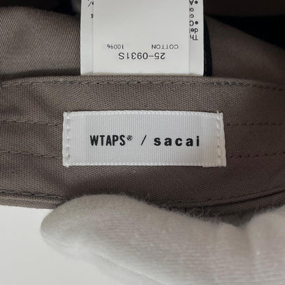 【中古】Sacai×WTAPS | サカイ×ダブルタップス Cotton Back Satin Cap 01 キャップ 帽子　25-0931S カーキ【尾張小牧店】