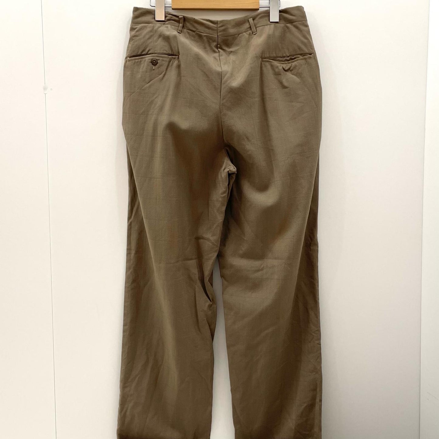 VINTAGE | ビンテージ ツータックギャバパンツ その他ボトムス ブラウン【尾張小牧店】