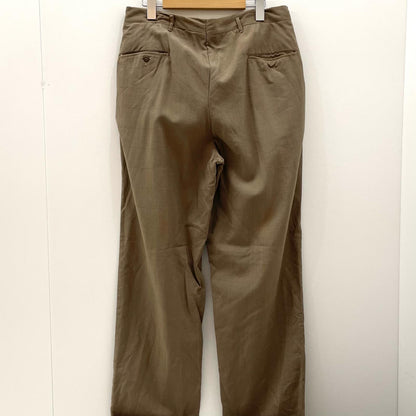 VINTAGE | ビンテージ ツータックギャバパンツ その他ボトムス ブラウン【尾張小牧店】