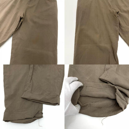 VINTAGE | ビンテージ ツータックギャバパンツ その他ボトムス ブラウン【尾張小牧店】