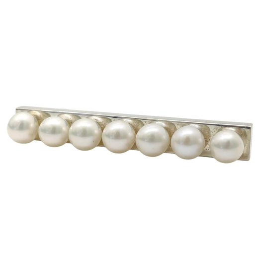 【中古】KNoVA | ノヴァ LOOP pearl スニーカー　ジュエリー　シルバー【尾張小牧店】