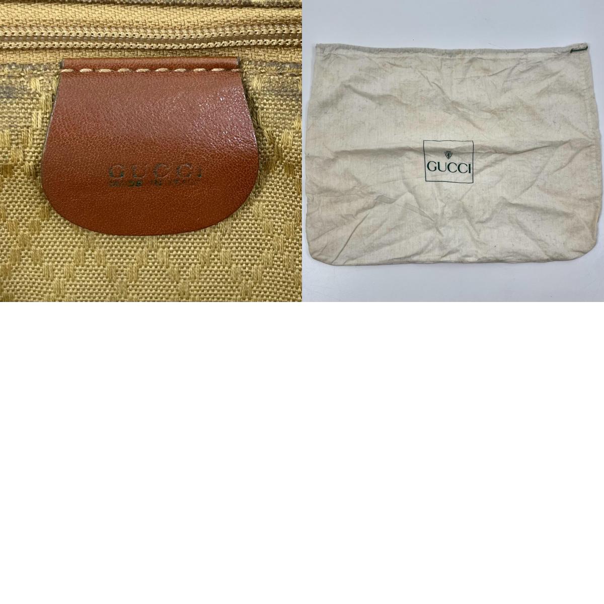 【中古】GUCCI | グッチ バンブー バックパック リュックサック デイパック 003・2058・0016 ブラウン【尾張小牧店】