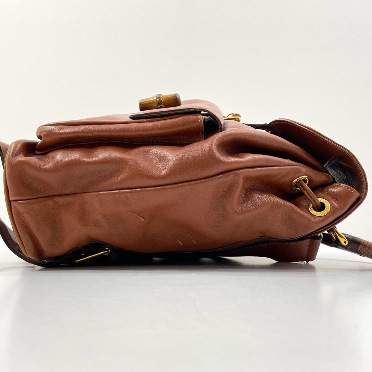 【中古】GUCCI | グッチ バンブー バックパック リュックサック デイパック 003・2058・0016 ブラウン【尾張小牧店】