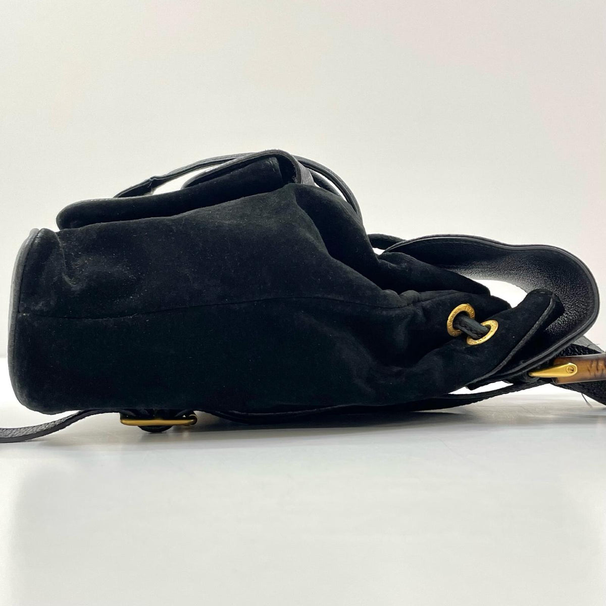 【中古】GUCCI | グッチ バンブー ミニリュック デイパック 003・1705・0030 ブラック【尾張小牧店】