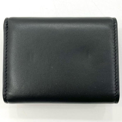 【中古】LOEWE | ロエベ パファー アナグラム トライフォールド ウォレット 三つ折り財布 コンパクト C821TR2X10 ブラック【尾張小牧店】