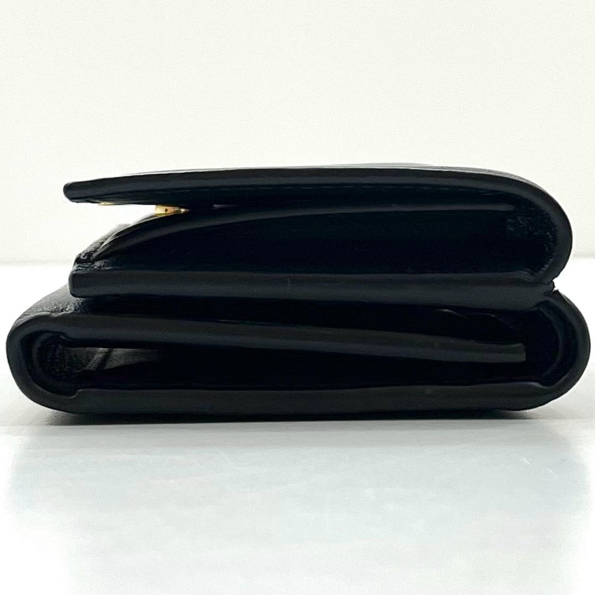 【中古】LOEWE | ロエベ パファー アナグラム トライフォールド ウォレット 三つ折り財布 コンパクト C821TR2X10 ブラック【尾張小牧店】