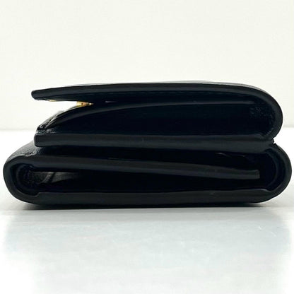 【中古】LOEWE | ロエベ パファー アナグラム トライフォールド ウォレット 三つ折り財布 コンパクト C821TR2X10 ブラック【尾張小牧店】