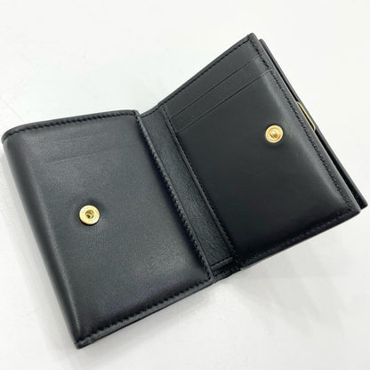 【中古】LOEWE | ロエベ パファー アナグラム トライフォールド ウォレット 三つ折り財布 コンパクト C821TR2X10 ブラック【尾張小牧店】