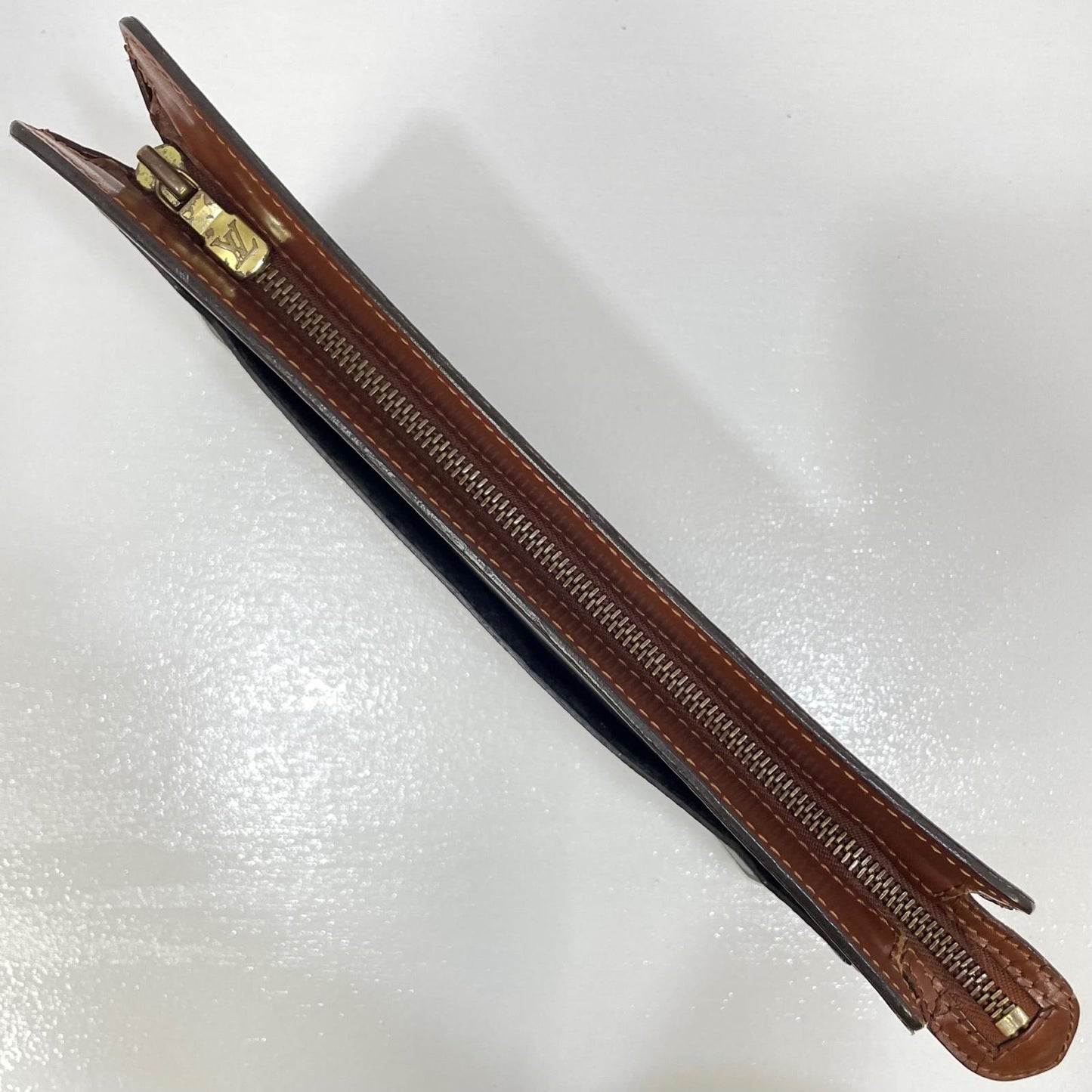 【中古】LOUIS VUITTON | ルイ・ヴィトン ポシェットオム モノグラム クラッチバッグ セカンドバッグ M51795 ブラウン【尾張小牧店】