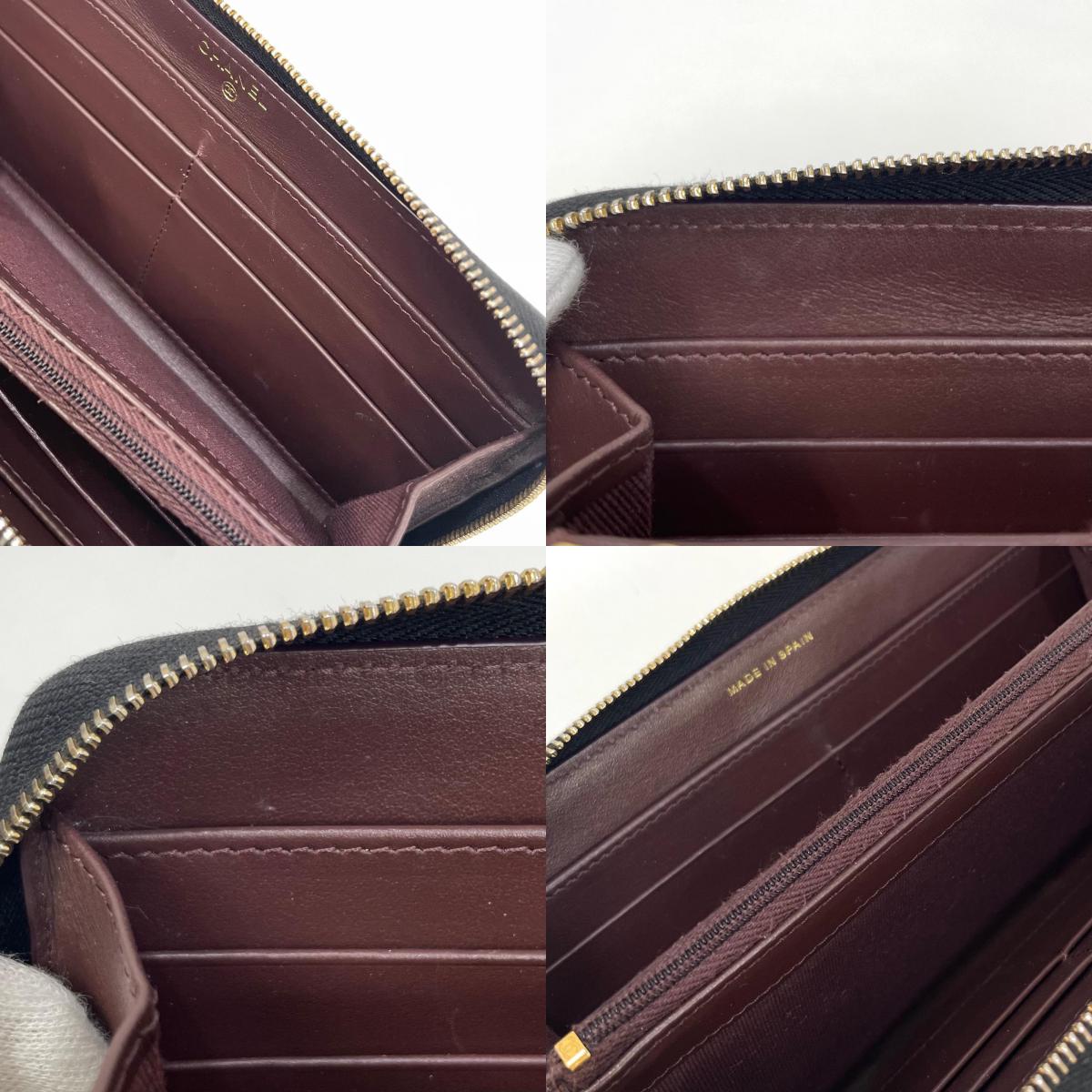 【中古】CHANEL | シャネル 長財布 ブラック【尾張小牧店】