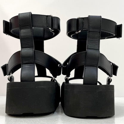 【中古】HERMES | エルメス サンダル ブラック【尾張小牧店】