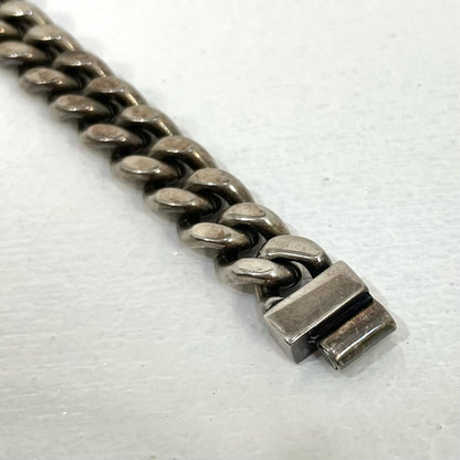 【中古】SAINT LAURENT | サンローラン メタルチェーン ブレスレット アシンメトリー 731208 シルバー Lサイズ【尾張小牧店】