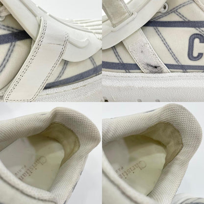 【中古】Christian Dior | クリスチャンディオール Dior-ID スニーカー テクニカルファブリック KCK309TNT ホワイト 24.5cm【尾張小牧店】