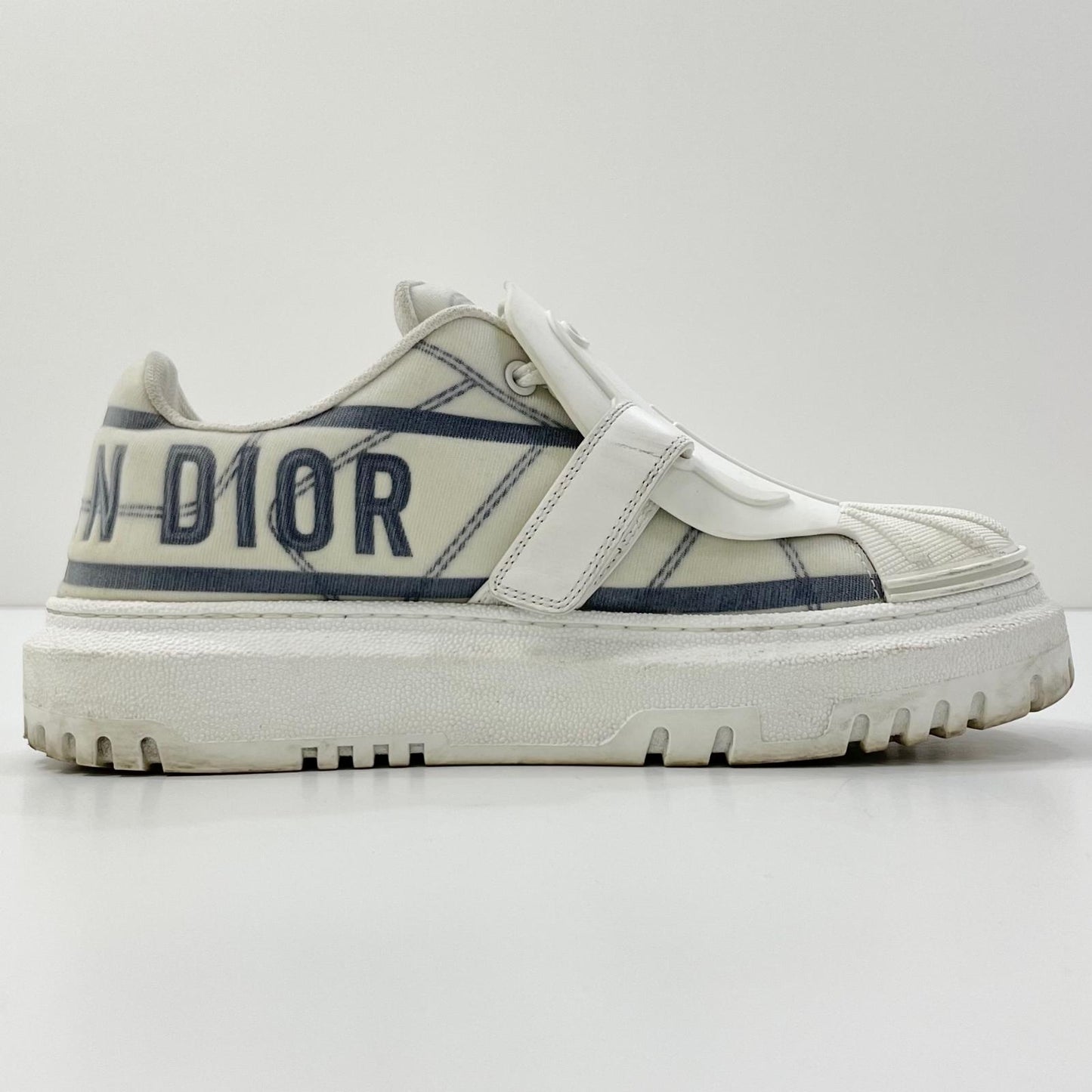 【中古】Christian Dior | クリスチャンディオール Dior-ID スニーカー テクニカルファブリック KCK309TNT ホワイト 24.5cm【尾張小牧店】