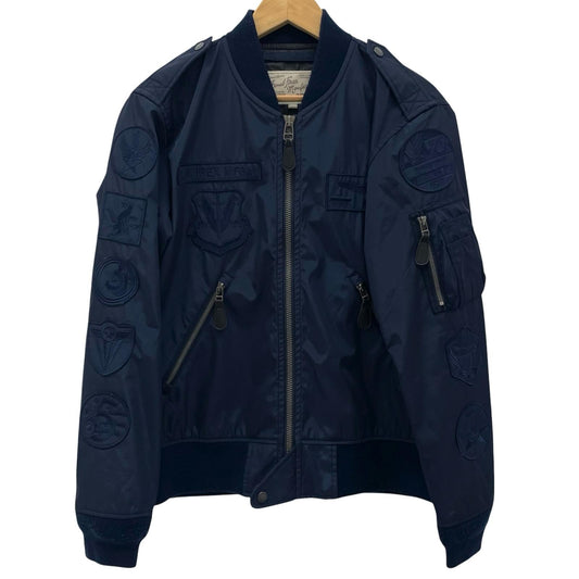 【中古】AVIREX | アヴィレックス フライトジャケット ネイビー サイズ：L【尾張小牧店】