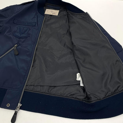 【中古】AVIREX | アヴィレックス フライトジャケット ネイビー サイズ：L【尾張小牧店】