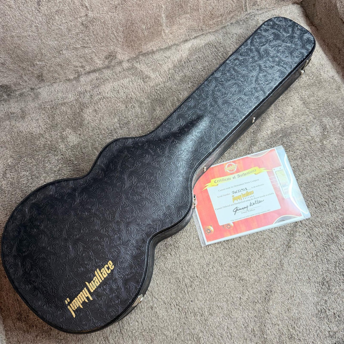 楽器 Jimmy Wallace Les Paul Type Gold Top【尾張小牧店】