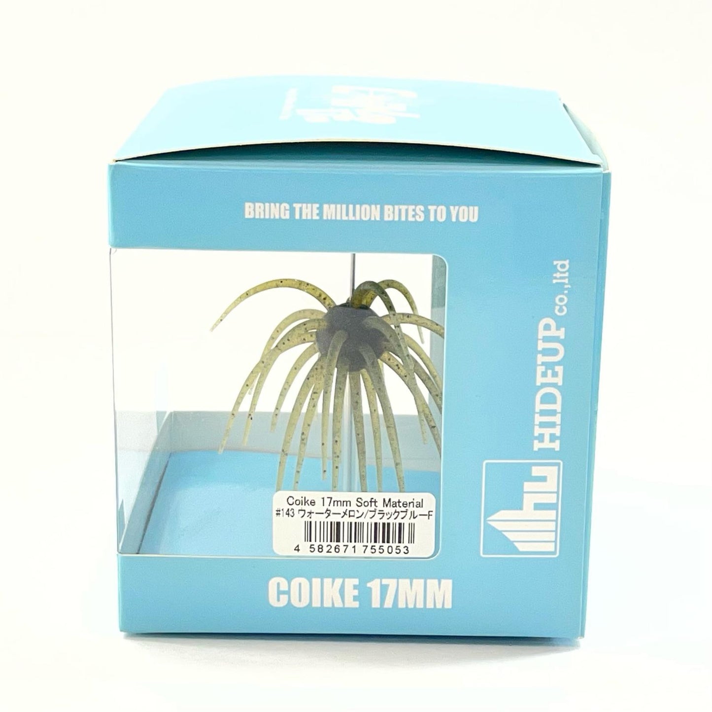 【フィッシング/釣り/釣具/ルアー】HIDEUP | ハイドアップ コイケ17mm ソフトマテリアル ウォーターメロン/ブラックブルーＦ【尾張小牧店】