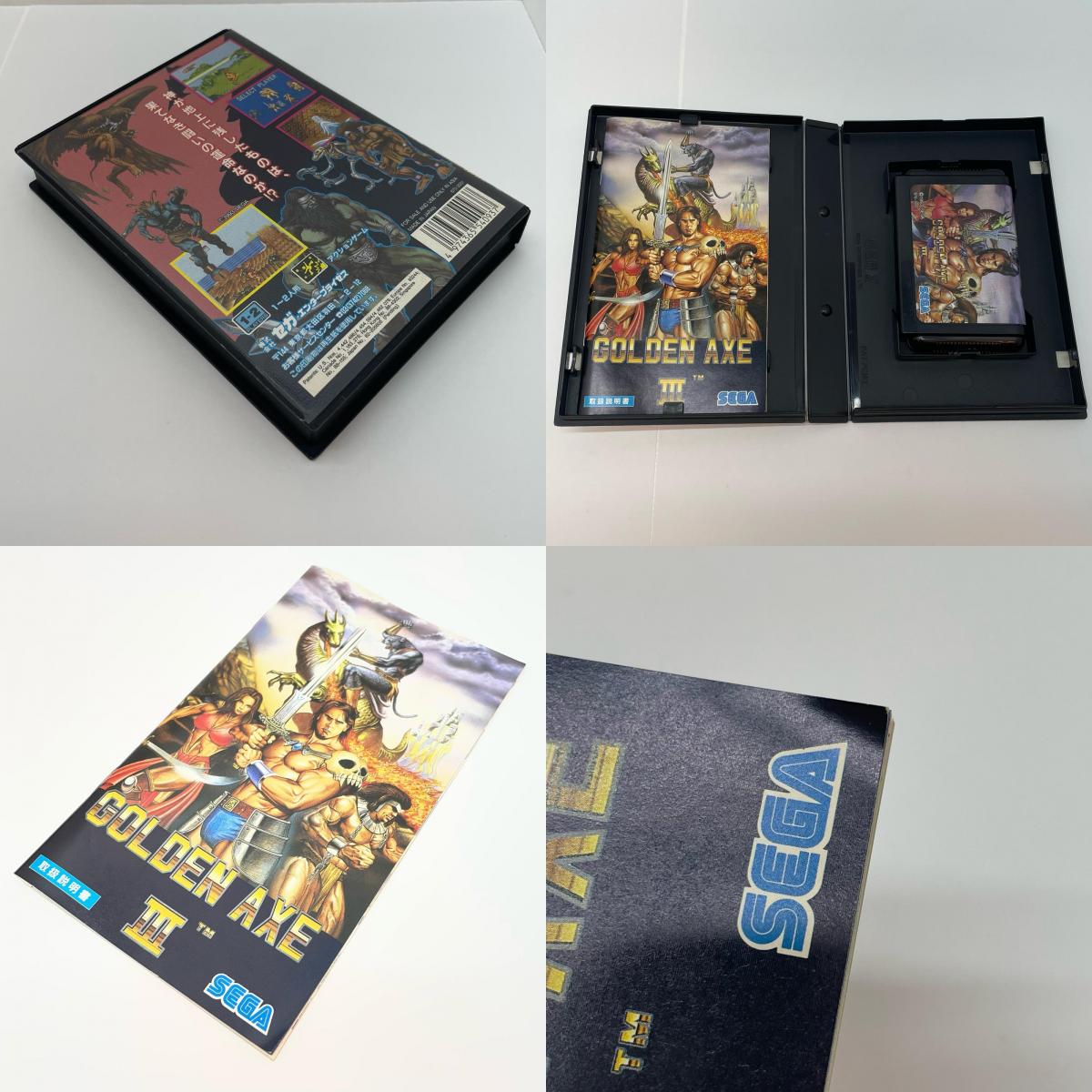 【尾張小牧店】メガドライブ ゴールデンアックス3 G-4093　01【レトロ】【中古】