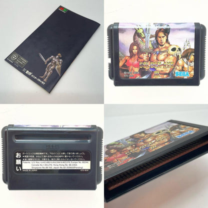 【尾張小牧店】メガドライブ ゴールデンアックス3 G-4093　01【レトロ】【中古】