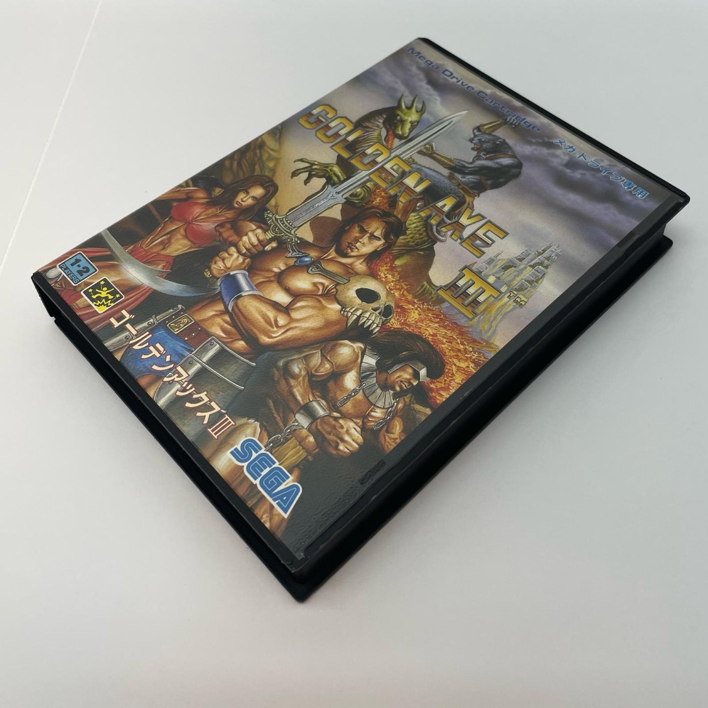 【尾張小牧店】メガドライブ ゴールデンアックス3 G-4093　01【レトロ】【中古】