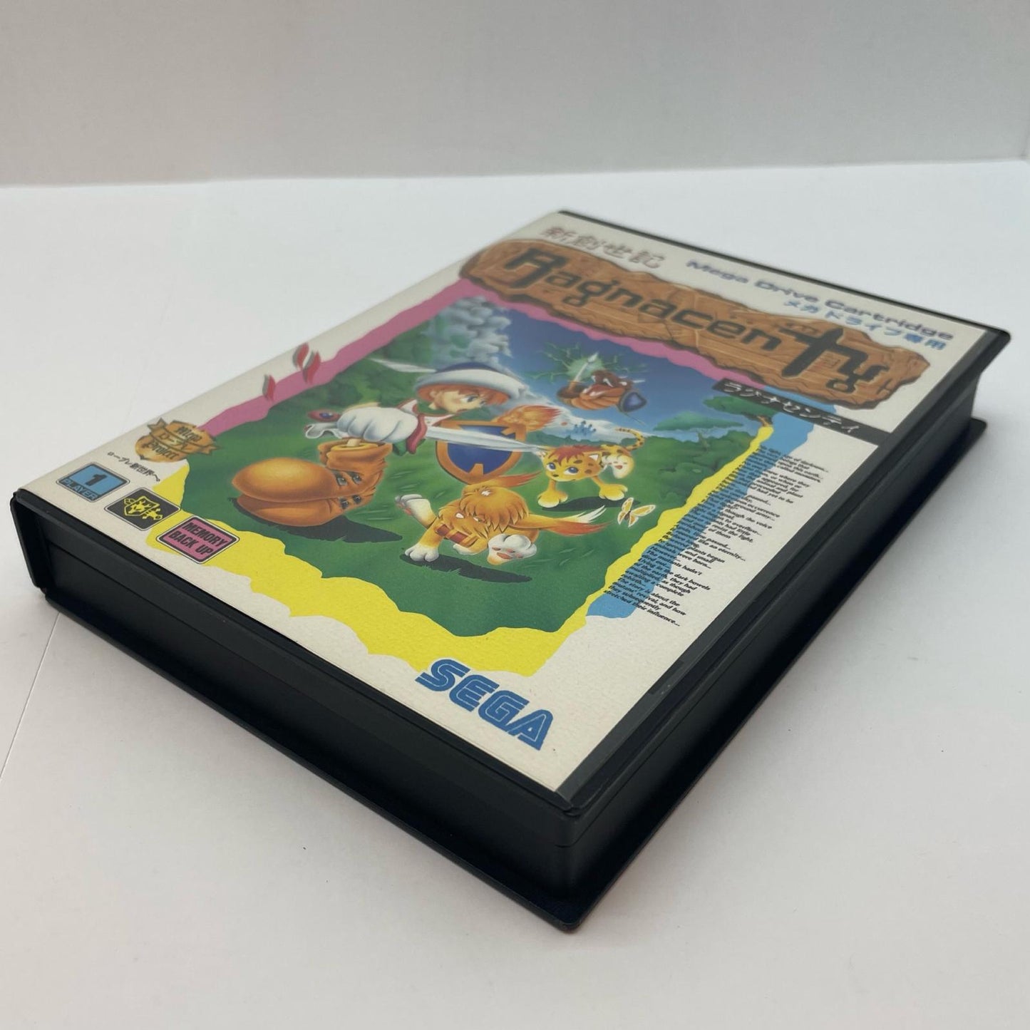 【尾張小牧店】メガドライブ 新創世記ラグナセンティG-5536 ハガキあり【レトロ】【中古】