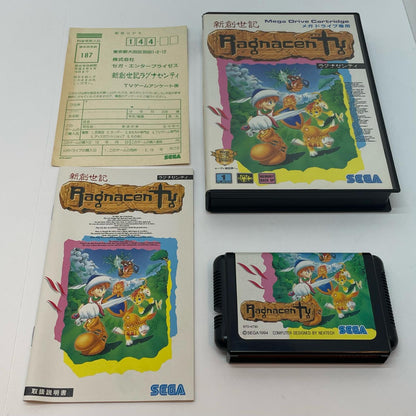 【尾張小牧店】メガドライブ 新創世記ラグナセンティG-5536 ハガキあり【レトロ】【中古】