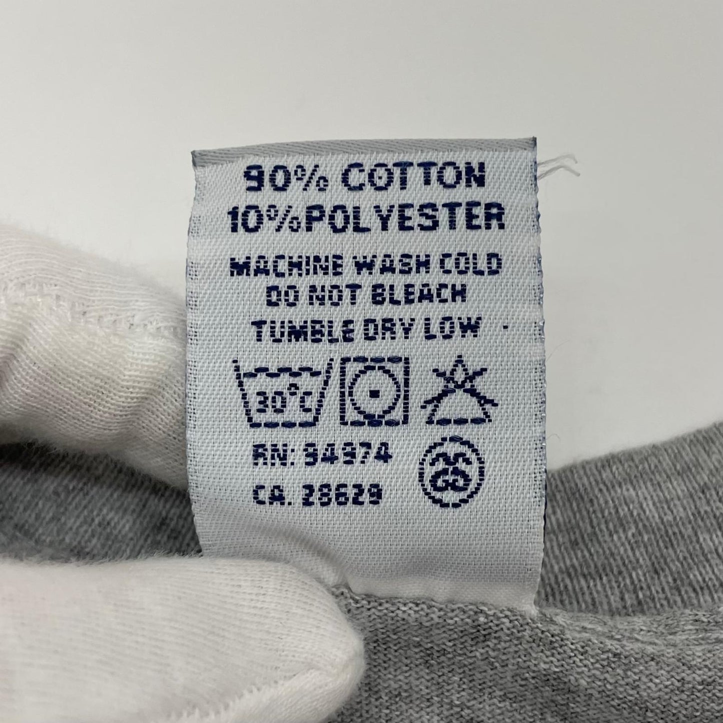 【中古】STUSSY | ステューシー スカル 銀タグ　半袖Ｔシャツ グレー サイズ：L【尾張小牧店】